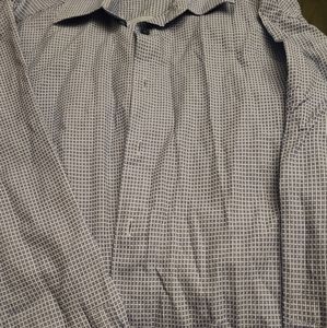 COPY - Versace men's long sleeve shirt blue /white 17